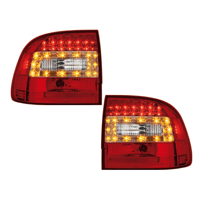 Pilotos Traseros Led Porsche Cayenne 03-07_Rojo/Crystal