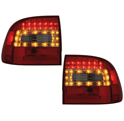 Pilotos Traseros Led Porsche Cayenne 03-07_Rojo/Crystal
