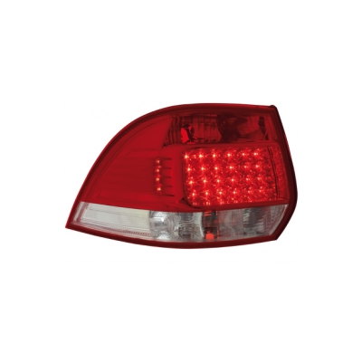 Pilotos Traseros Led Vw Golf V 03-09 _ Rojo/Crystal