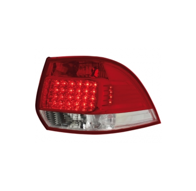 Pilotos Traseros Led Vw Golf V 03-09 _ Rojo/Crystal