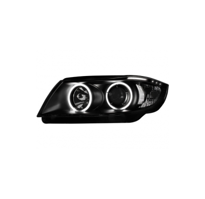 Faros Delanteros Bmw E90 _ 2 Angel Eyess