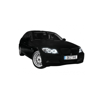 Faros Delanteros Bmw E90 _ 2 Angel Eyess