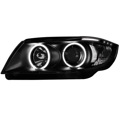 Faros Delanteros Bmw E90 _ 2 Angel Eyess