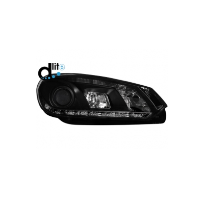 Faros Luz Diurna Vw Golf Vi 08+ _