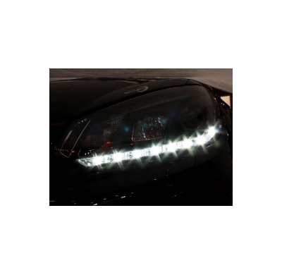 Faros Luz Diurna Vw Golf Vi 08+ _