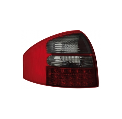 Pilotos Traseros Led Audi A6 97-04 _ Rojo/Ahumado