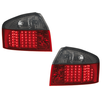 Led Pilotos Traseros Audi A4 8e Lim. 01-04  Rojo/Negro