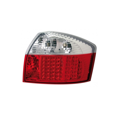 Led Pilotos Traseros Audi A4 8e Lim. 01-04  Rojo/Crystal