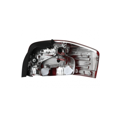 Pilotos Led Audi A3 8p 03+ _ Rojo/Smoke