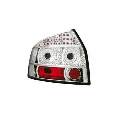 Led Pilotos Traseros Audi A4 2003 _ Cristal