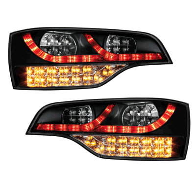 Pilotos Led Audi Q7 05-09 _ Negros