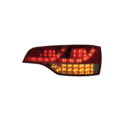 Pilotos Led Audi Q7 05-09 _ Rojos/Smoke