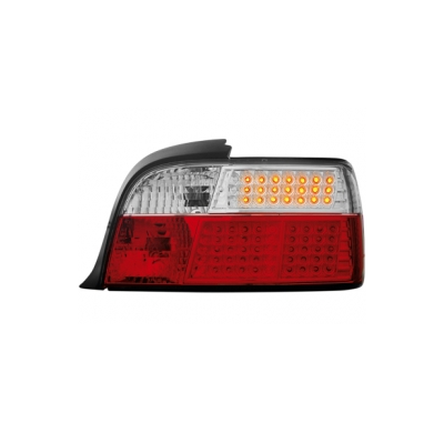 Pilotos Traseros Led E36 Coupé _ Rojo/Cristal