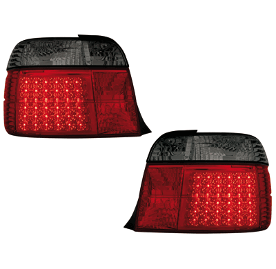 Pilotos  Bmw E36 Compact 91'-00'_ Rojo/Ahumado