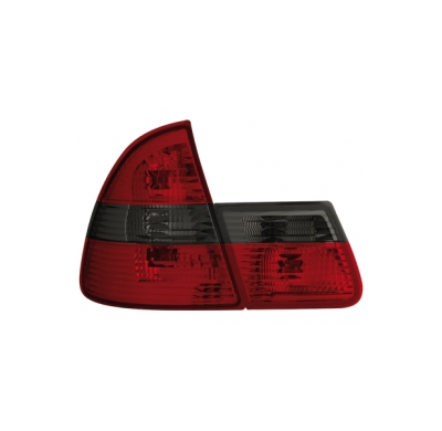 Pilotos Traseros Bmw E46 Touring 06/01+ _ Rojo/Negro