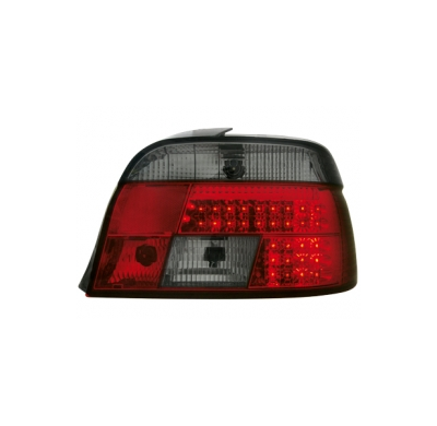 Pilotos Traseros Led Bmw E39 95-00 _ Rojo/Negro