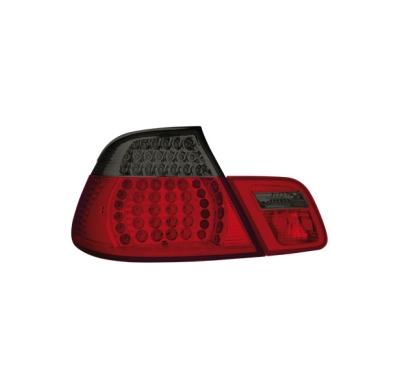 Led Pilotos Traseros Bmw E46 2d 98-01 _ Rojo/Cnegro
