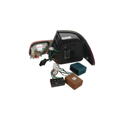 Led Pilotos Traseros Bmw E46 2d 98-01 _ Rojo/Cnegro