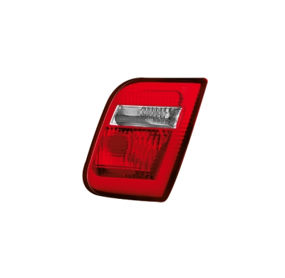 Pieza Interior Led Pilotos Traseros Bmw E46 4d 98-01 _ Rojo/Cristal