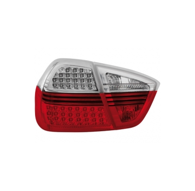 Pilotos Traseros Led Bmw E90 _ 05+ _Sedan_ Rojo/Clear / Con Intermitente De Led