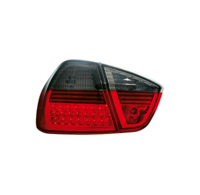 Pilotos Traseros Led Bmw E90 _ 05+ _ Rojo/Negro