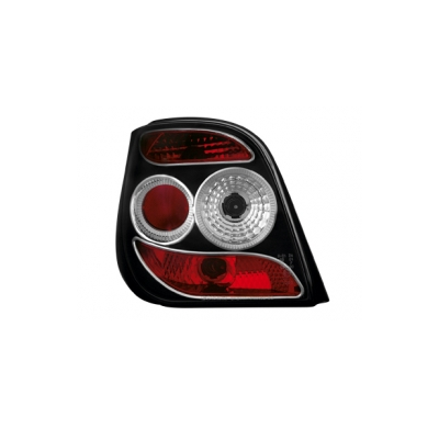 Pilotos Traseros Ford Fiesta 3 89-96 _ 3d _ Negro