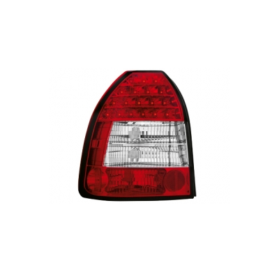 Led Pilotos Traseros Honda Civic 96-02 3t _ Rojo/Cristal