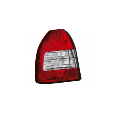 Pilotos Traseros Honda Civic 96-02 3t _ Rojo/Cristal