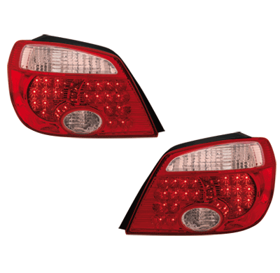 Pilotos Traseros Led Mitsubishi Outlander 05-06_Rojo/Cristal