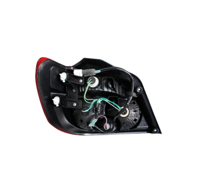 Pilotos Traseros Led Mitsubishi Outlander 05-06_Rojo/Cristal