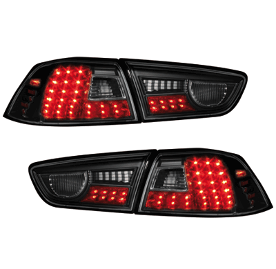 Pilotos Led Mitsubishi Lancer Ab 08 Negros