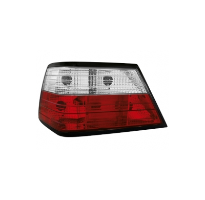 Pilotos Traseros Mercedes Benz W124 85-94 _ E-Kl. _ Rojo/Cristal