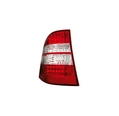 Led Pilotos Traseros Mercedes Benz W163 _ M-Klasse _ Rojo/Crystal
