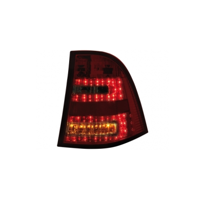 Pilotos Led Mercedes Benz W163 M-Klasse _ Rojo/Smoke