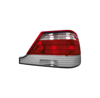 Pilotos Traseros Mercedes Benz W140 97-99 Clase S _ Rojo/Cristal