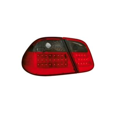 Pilotos Traseros Led Mercedes Benz Clk C208 06.97-06 _ Rouge/Noir