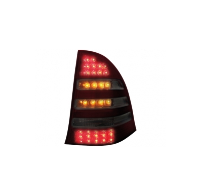 Pilotos Traseros Led Mercedes Benz C W203 00-05_Station Wagon _ Rojo/Negros
