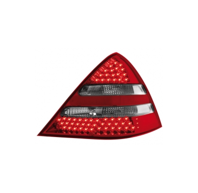 Pilotos Led Mercedes Benz Slk R170 00-04_Rojo/Trans