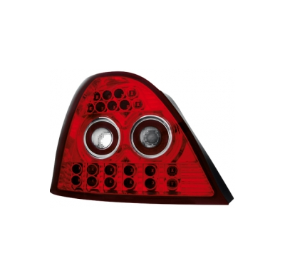 Led Pilotos Traseros Rover 200 _ Rojo/Cristal