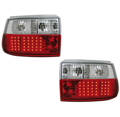 Led Pilotos Traseros Opel Astra F 91-97  Rojo/Crystal
