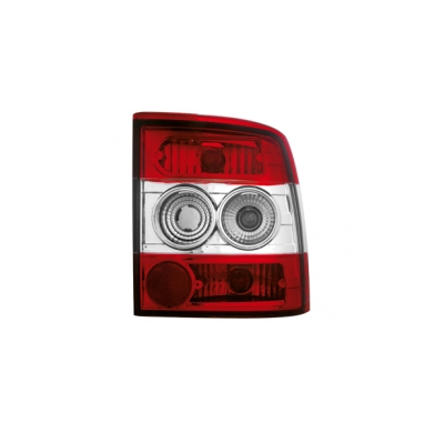 Pilotos Traseros Opel Vectra a 89-95 _ Rojo/Cristal