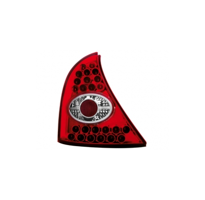 Led Pilotos Traseros Renault Clio Ii 98-01 _ Rojo/Cristal