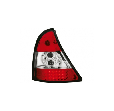 Led Pilotos Traseros Renault Clio Ii 98-01 _ Rojo/Cristal