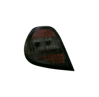 Pilotos Traseros Led Renault Clio 05+ _ Negro