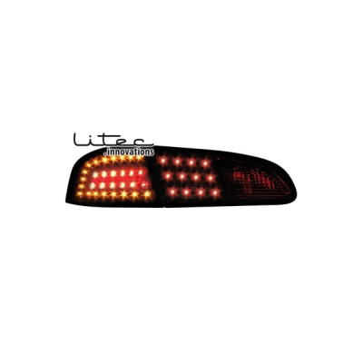 Pilotos Led Seat Ibiza 6l 02.02-08 _ Negros / Smoke