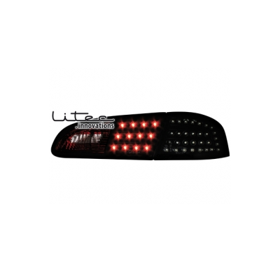 Pilotos Led Seat Ibiza 6l 02.02-08 _ Negros / Smoke