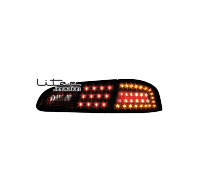 Pilotos Led Seat Ibiza 6l 02.02-08 _ Negros / Smoke