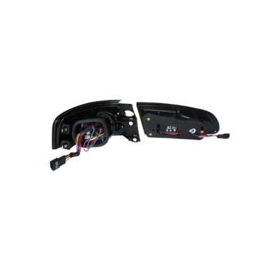 Pilotos Led Seat Ibiza 6l 02.02-08 _ Negros / Smoke