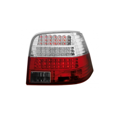 Pilotos Traseros Led Vw Golf Iv _ Rojo/Cristal