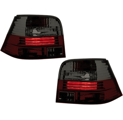 Pilotos Traseros Vw Golf Iv _ Rojo/Negro